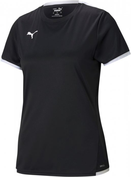 Puma - Teamliga Jersey Dame - Schwarz