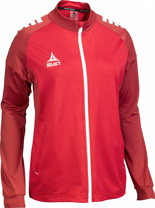 Select - Spain V25 Training Zip Jacket Women - Rojo & blanco