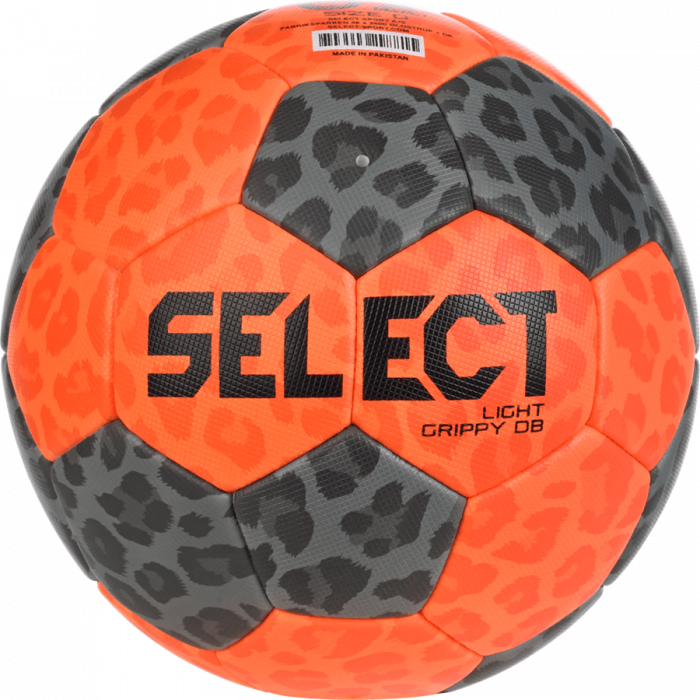 Select - Light Grippy Db V24 Handball Size 0 - Orange & grey