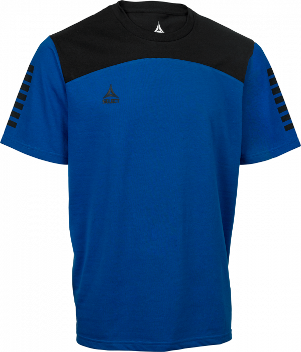 Select - Oxford T-Shirt - Dark Blue & noir