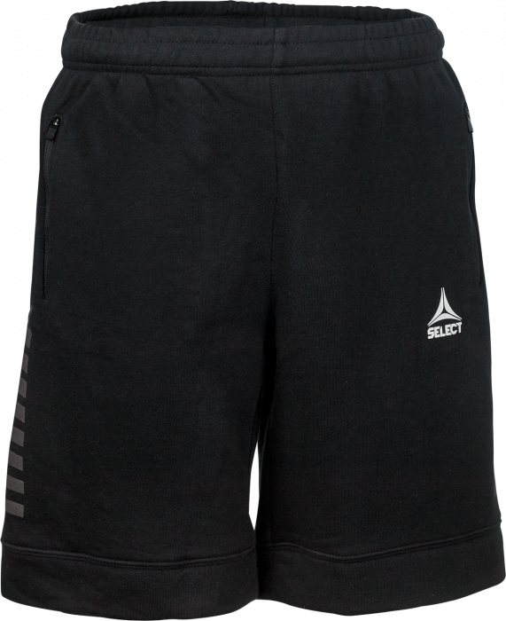 Select - Oxford Sweat Shorts - Czarny