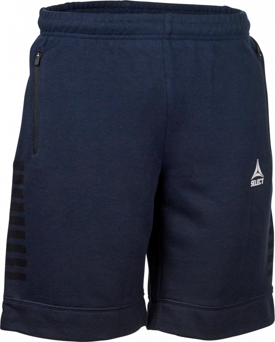 Select - Oxford Joggingshorts - Navy blå