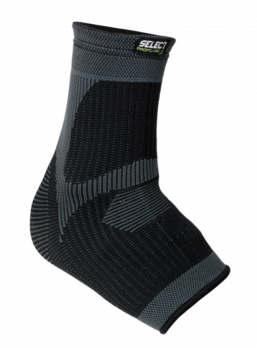 Select - Profcare Elastic Ankle Support - Zwart & grijs