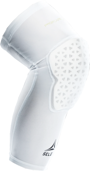 Select - 6253 Compression Knee Support Long - Blanc