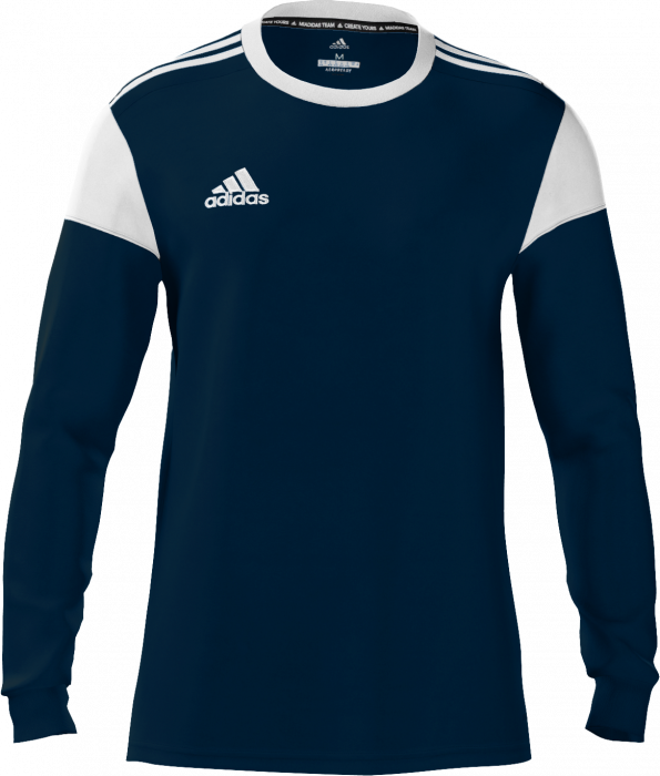 Adidas - Langærmet Trøje (Målmandstrøje) - Navy blå & hvid